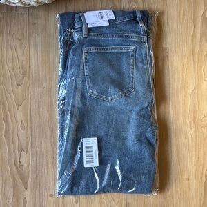 LOFT THE WIDE LEG HIGH RISE JEAN